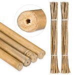 Tiges en bambou 105 cm lot de 50 en bambou naturel tuteur pour plantes ou d�coration b�tons pour bricoler ...