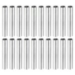 Tige filetée - sourcing map - manchon fileté m4 - acier au carbone - 30 mm - lot de 20 pcs Tige filetée - sourcing map - manchon fileté m4 - acier au carbone - 30 mm - lot de 20 pcs