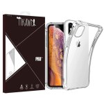 Tikawi coque transparente iphone x / xs (5. 8) transparente bords renforcs en silicone 1. 5mm gel souple ...
