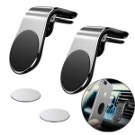 Tikawi x2 support t�l�phone voiture magn�tique universel (samsung / iphone / etc) grille da�ration - ...