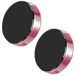 Tikawi x2 supports t�l�phone voiture rose magn�tique universel (samsung / iphone / etc) tableau de bord ...