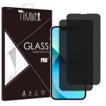 Tikawi x2 verre tremp noir anti espion iphone 13 mini (5. 4) protection ecran haute rsistance 9h [anti ...