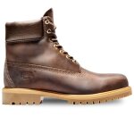 Bottes timberland premium 6 - inch waterproof pour homme - marron - tb127097214
