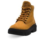 Boots pour femmes - timberland - greyfield - beige - lacets - cuir