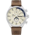 Montre - timberland - tdwgc9000403 - quartz - acier inoxydable - cuir marron