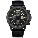 Montre - timberland - tdwgf9002904 - acier inoxydable - cuir - noir