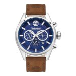 Montre pour homme - timberland - ashmont tbl. 16062jys / 03 - cuir marron v�ritable - acier inoxydable ...