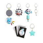 Tiny love set cadeau jouet musical mobile froiss� un carillon une �toile 4 clips poussettes et 12 cartes ...