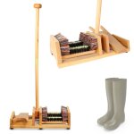 Tire bottes / 4 brosses - retire botte extrieur ou intrieur - mt dquilibre et brosse  bottes - grattoir ...