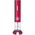 Tire - bouchon Électrique - laguiole - modèle Élégant - rouge - support coupe capsule - design contemporain ... Tire - bouchon Électrique - laguiole - modèle Élégant - rouge - support coupe capsule - design contemporain ...
