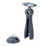 Tire - bouchon � vis sans fin - salma basalte - noir - design - 1 pi�ce