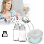 Tire - lait lectrique double tire - lait dallaitement double portable aspiration sans douleur pour la ...