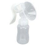 Tire - lait  une main tire - lait manuel en silicone souple  forte aspiration pompe puericulture dallaitemen ...