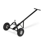 Relaxdays aide � la man?uvre remorques & caravanes hxlxp: 48x137x72 cm 250 kg attelage rotule acier noir ...