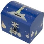 Tirelire musicale petit prince - trousselier - coffre - argent - gris - enfant - mixte - le petit prince ...