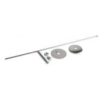Tirette lavabo ou bidet - nicoll - l213 - chromé - 330 mm - adaptation sur bonde automatique Tirette lavabo ou bidet - nicoll - l213 - chromé - 330 mm - adaptation sur bonde automatique