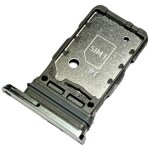 Tiroir carte dual sim pour samsung galaxy s21 5g (g991b g991b - ds) piece de remplacement original blanc ...