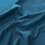 Tissu dameublement uni coton laize 280 cm diabolo bleu paon