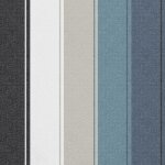 Tissu au m�tre - 100% polyester tissu imperm�able heko panels� - rayures verticales - oxford avec certificat ...