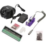Tkoofn ponceuse  ongles professionnel manucure avec pdale