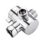 Tmishion accessoires de robinet de salle de bain valve dinversion de pommeau de douche multifonction ...