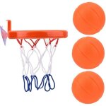 Jeu de basket - ball de baignoire pour enfants tmishion - rouge - abs - 24 mois et plus