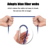 Tmishion c�ble de guitare c�ble guitare audio st�r�o m�le � m�le fil cordon 6. 35mm prise droite pour ...