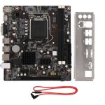 Tmishion carte mère pc carte mère h81 lag1150 ddr3 avec prise en charge hdmi sata 2. 0 usb 2. 0 vga + ... Tmishion carte mère pc carte mère h81 lag1150 ddr3 avec prise en charge hdmi sata 2. 0 usb 2. 0 vga + ...