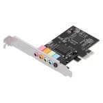 Carte son pci - e - tmishion - cmi8738 - 5. 1 canaux - 24 bits - compatible windows 7