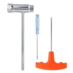 Tmishion cl pour stihl accessoires de scie  chane outil de jeu de cl de tournevis  douille pour ...