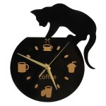 Tmishion horloge murale silencieuse horloge murale de cuisine café chat effet 3d horloge murale Étanche ... Tmishion horloge murale silencieuse horloge murale de cuisine café chat effet 3d horloge murale Étanche ...