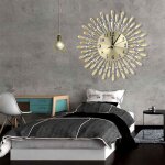 Tmishion horloge suspendue mnage innovant moderne horloge murale salon suspendu horloge  quartz dcoration ...