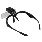 Tmishion loupe frontale t�te de led illumin�e loupe grossissante bijoutier montre r�paration extension ...