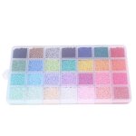 Tmishion perles de bracelet 14000pcs bracelet perles 28 couleurs 2mm perles de rocaille en verre pour ...