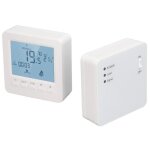 Tmishion thermostat rf thermostat programmable rf sans fil intelligent ignifuge rgulateur de temprature ...