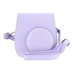 Housse - tnb - lensy - compatible fujifilm instax mini 12 - couleur violet - protection appareil photo ...