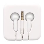 Tnb pocket ecouteurs boutons avec tui enrouleur en silicone - blanc