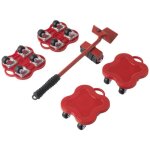 Patins rouleurs pour le transport de meubles toolcraft to - 7753734 charge max: 400 kg
