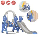 Toboggan pour enfants - liliin - pliable - int�rieur et ext�rieur - 175x140x120cm - 9kg