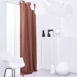 Today rideau isolant thermique essential uni - 140 x 240 cm - terracotta