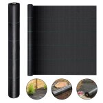 Toile de paillage 1x30m bche de sol anti mauvaises herbes pour jardin verger serre