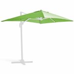 Toile pour parasol déporté 2x3m vert - oviala Toile pour parasol déporté 2x3m vert - oviala