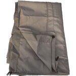 Toile pour pergola autoportante 3 � 4m cassis taupe