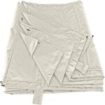 Toile pour pergola murale 3 � 4m fr�jus beige