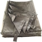 Toile pour pergola murale 3 � 4m fr�jus taupe