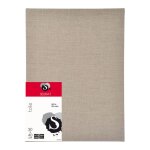 Toile textur�e � peindre seurat 30x40cm naturel