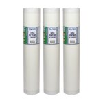 Toile de verre semin motif chevron rouleau 50 x 1 m lot de 3