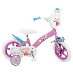 V�lo 12 - toimsa - peppa pig - rose - multicolore - pour enfants 3 - 6 ans