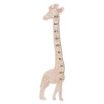 Toise enfant girafe beige 36x140cm - atmosphera createur dinterieur