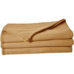 Toison dor - couverture polaire - poleco - 220x240cm - sable Toison dor - couverture polaire - poleco - 220x240cm - sable